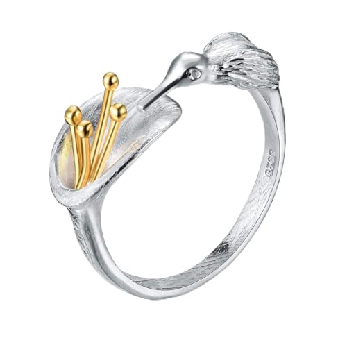 La bague colibri Lotus Fun