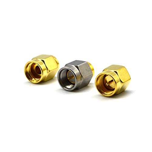 Image of AURSINC SMA Calibration Kit for NanoVNA H H4 F V2 V3 Mini1300 PS100 Vector Network Analyzer Antenna Analyzer | Calibrate RF Coaxial Test Connector Short /Load /Open /Thru Type 5 pcs /Set
