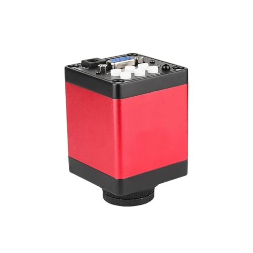 顕微鏡キット 13MP HDMI VGA 三眼顕微鏡カメラ、HD 1080P 60FPS デジタル産業用 CCD ビデオカメラ C マウント、修理 PCB はんだ付け用 顕微鏡レンズアダプター