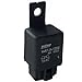YART-1A-12DM 12V 30A 4-Pin Mini ISO SPST-NO Automotive Relay, Compatible with 30/85/86/87 Sockets, Cross-Reference 804-1A-12V (1 Form A) for A/C, Fan, Horn, Lighting Circuits