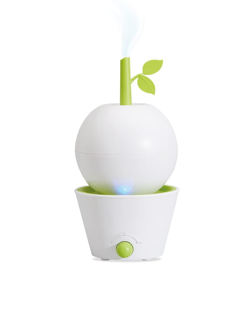 Lanaform Pommy - Humidificateur Silencieux avec Diffuseur d'Huiles Essentielles