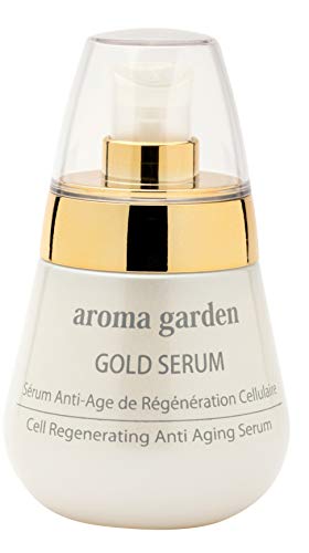 24k Gold Serum - 100% natürliches & veganes Anti-Aging Serum für das Gesicht mit 24k Gold & Hyaluronsäure für eine weiche & geschmeidige Haut - Sofortiger Lifting-Effekt & intensive Pflege - 50 ml Cover