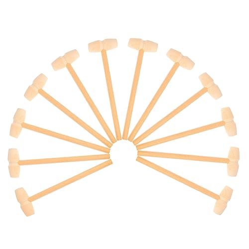 BRIGHTFUFU Funny Mallet Toy for Boys and Girls Mini Gavel Hammer Wood Hammer Toy Set Boys and Girls for Birthday