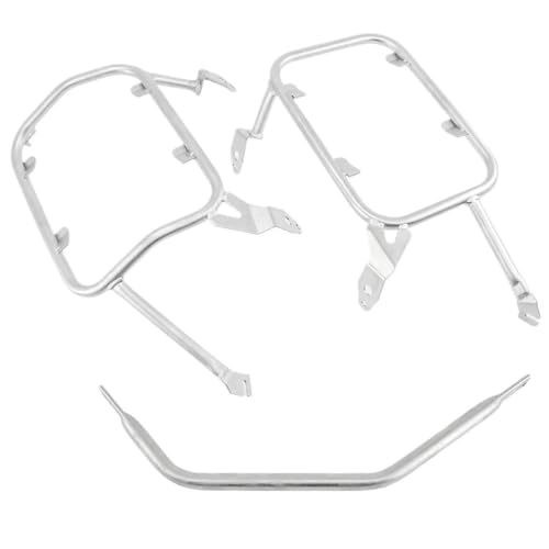 Sacoches Latérales Cadre De Support BMW F850GS Porte-Bagages Argent