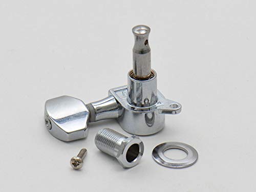 6 Boccole Per Sintonizzatori Chitarra Elettrica – Ottone 6.33mm 1/4 Per Fori 10mm – Adatte A Kluson