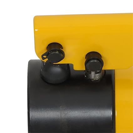 VENEKETY 10 Ton 1/2 Inch to 2 Inch Hydraulic Knockout Punch Driver Tool Kit with 6 Dies Hole Complete Tool Electrical Conduit Hole Cutter Set 4
