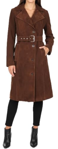 Trench en daim de chèvre Rona idéal pour adopter un style chic au quotidien