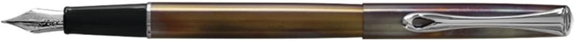 Diplomat Fountain Pen Traveller Flame F Brown/Writing And Correction Products/Colour-Brown/Thickness Line (mm)-F