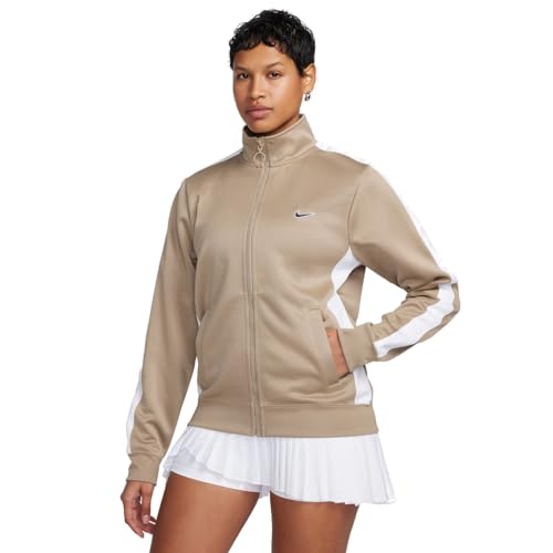 Nike W NSW PK JKT SW veste femme veste de sport zippée noire légère
