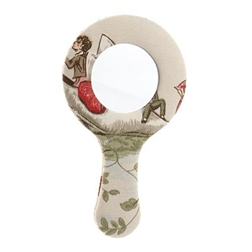 Przenośny zestaw lusterek do makijażu w stylu vintage, 9 sztuk, biuro, podróże, niezbędne akcesoria na zewnątrz, szkło bez zniekształceń, elegancki design