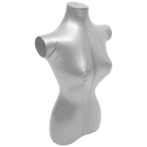 Genérico Maniquí de Exhibición Inflable para Tienda de Ropa Femenina, Accesorio Plegable y Portátil para Escaparates y Centros Comerciales