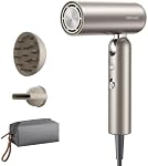 DREAME Pocket Hair Dryer (2026) – Foldable, Ultra Lightweight Blow Dryer, 110,000 RPM Fast Drying, 300M Negative Ions, Low Noise, 2 Snap-on Magnetic Attachments, Compact Travel Hair Dryer for Home, Gym & Travel