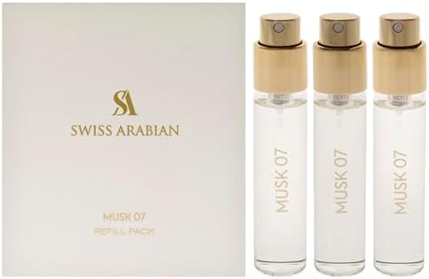 Swiss Arabian Musk 07 EDP Spray (Refill) Unisex 3 x 1 oz