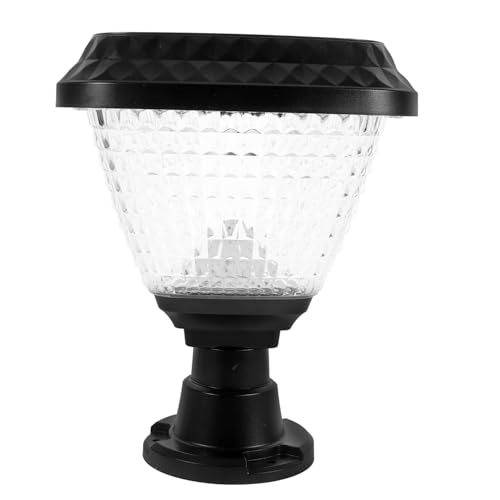 KONTONTY Solar Säulenleuchte für Außenbereich