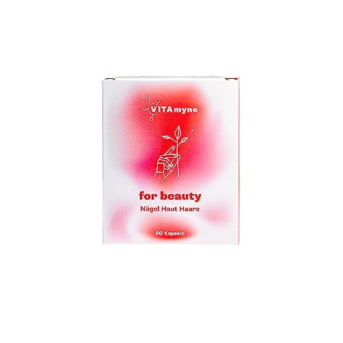 VITAmyne for Beauty – Clavos piel pelo I coenzima Q10 biotina niacina ácido hialurónico I para uñas sanas, piel y cabello