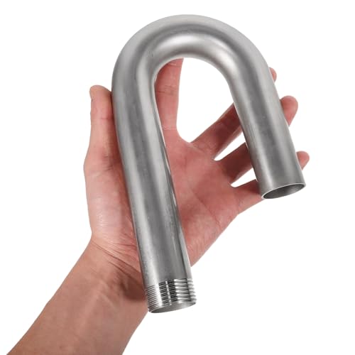 Tuyau de sortie en acier inoxydable 32 cm compatible pompe sanitaire - 5