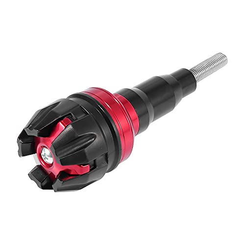 Motoforti M10 Exhaust Frame Slider Universal Motorcycle Slider Falling Crash Protector Red