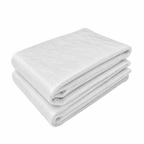 Image of Fiberglass Chopped Strand Mat Cloth | CSM GRP | Molding Roofing Boat Marine Repair | 1.5 oz | 40 Inch x 4 Yard