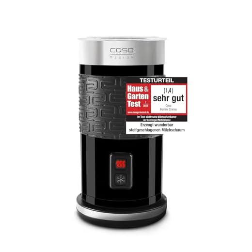 Caso 1656 Fomini Crema, 435 W, Acero Inoxidable, Negro