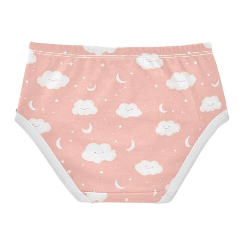 Girls Underwear Soft Cotton Cute Cloud Kids Panties in Sizes 2/3t, 4t, 5t, 6 and 82