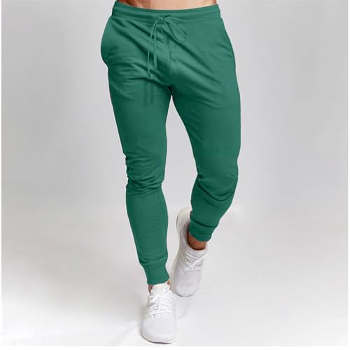 Men's Casual Joggers Sweatpants Running Training Athletic Lounge Pants Fashion Solid Color Fall Pants with Pockets2