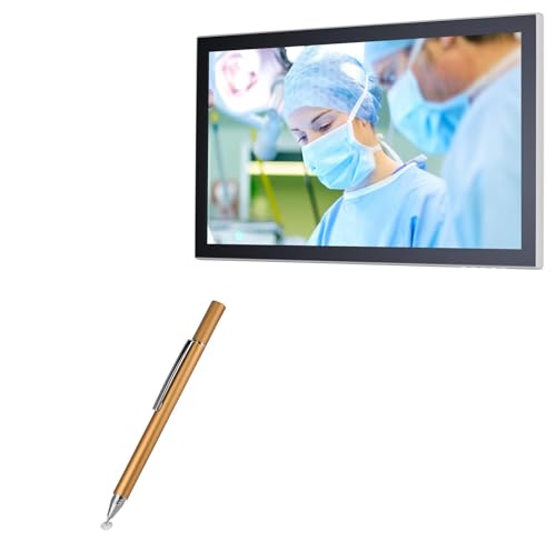 BoxWave Stylus Pen Compatible with TRU-Vu MMZBTP-23.8G-X - FineTouch Capacitive Stylus, Super Precise Stylus Pen - Champagne Gold