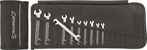 Stahlwille Maulschlüssel-Satz 4-11 mm mit Rolltasche