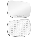 New Convex Mirror Glass with Full Size Adhesive for 2019-2025 Subaru Ascent 2017-2025 Impreza 2018-2019 Legacy Outback Passenger Side View Right RH