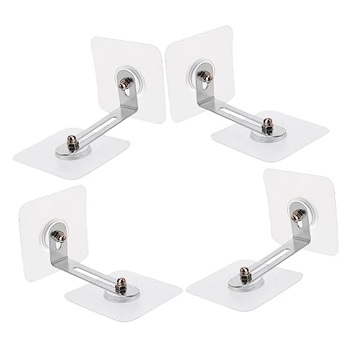 ARTIBETTER No Drill Furniture Anchor 4pcs Adhesive Wall Anchors for Secure Furniture to Wall