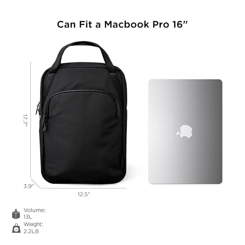 ALPAKA Bravo Totepack 13L - Convertible Backpack Tote For Men, Laptop Tote Bag for Women Fits a 16-Inch Macbook Pro - Travel2