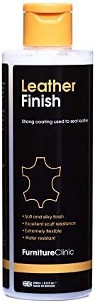 Leather Sealant - 500ml, Satin Finish. Suitable for Leather Sofas, Car interiors, Handbags, Furniture & More