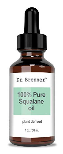 100% Pure Squalane Face Oil Anti Aging Moisturizer Derived From Fresh Olives For Skin And Hair 1oz. (1 oz)