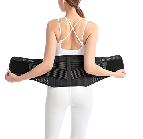 Faja lumbar transpirable Telusu talla L negra miniatura 2