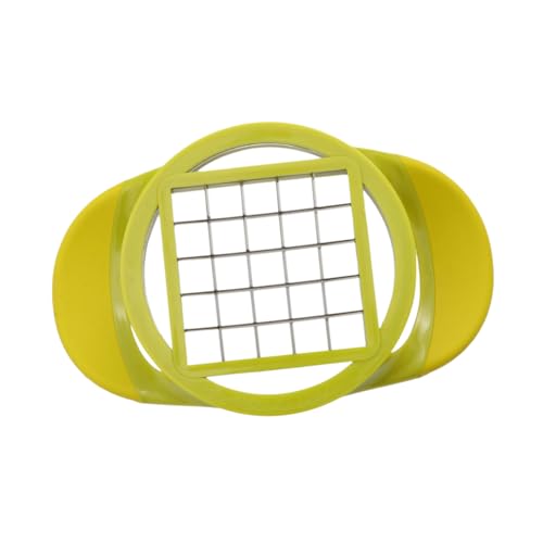 Ciieeo Stainless Steel Potato Slicer for Chips French Fries Curly Fry Cutter Tool Hand-operated Potato Presser Ricer Fruit Masher Random Color