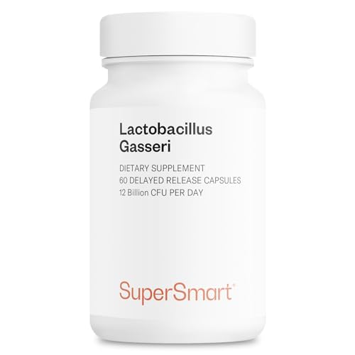 Supersmart - Lactobacillus Gasseri 12 Billion CFU per Day - Probiotic Supplement | Non-GMO & Gluten