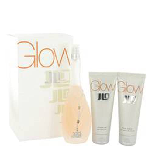 Jennifer Lopez Glow Set de Regalo 100ml EDT + 75ml Loción Corporal + 75ml Gel de Ducha
