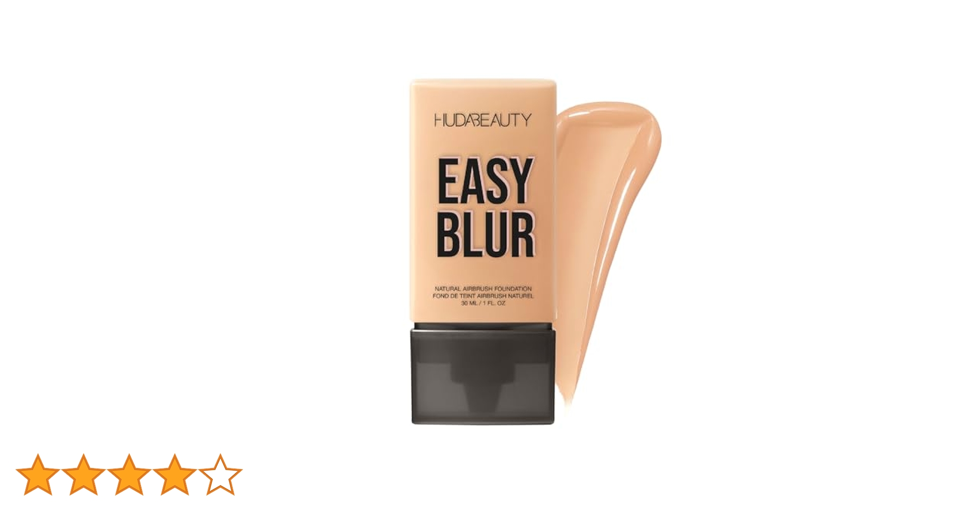 Huda Beauty Easy Blur Natural Airbrush Foundation, Latte
