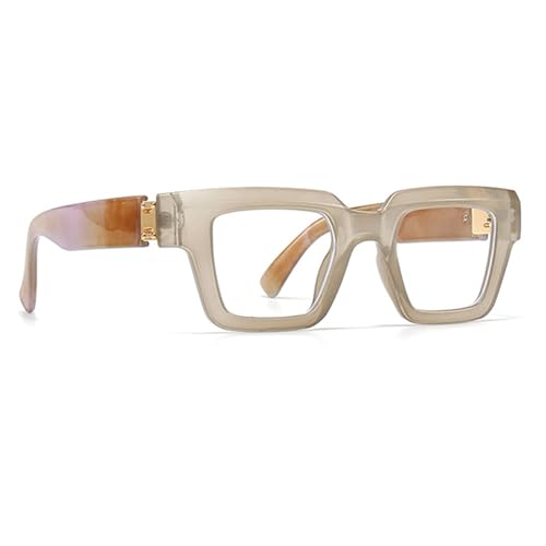 Image of Style Reading Glasses for Women Men, Fashion Square Blue Light Blocking Readers L05