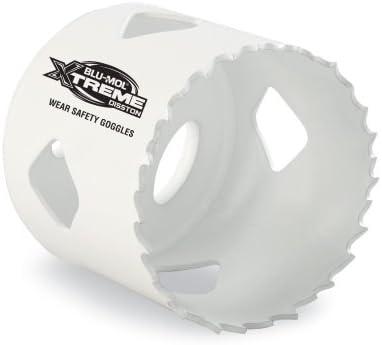 Disston E0210562 3-1/2-Inch Boxed Blu-MOL Xtreme Bi-Metal Hole Saws, 89mm