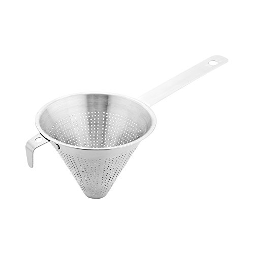 Image of Met Lux Restaurantware Stainless Steel Commercial Grade China Cap Strainer - 5 Inch Cone - 1ct Box