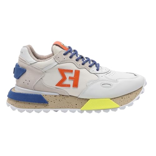Image of The NSJ358 is a Modern Sneaker Made of Leather and Premium Suede Plus mesh and Nylon. Made by a Stylish Design with Classy Touch.