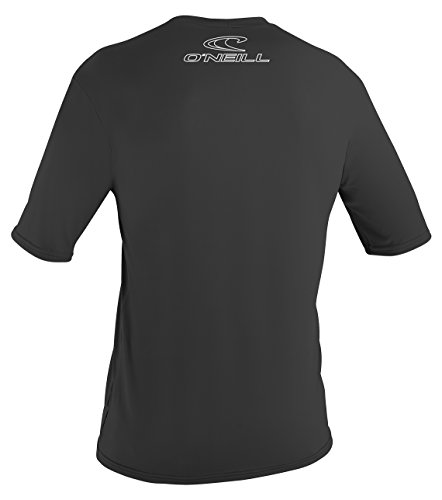 O'neill Wetsuits Wetsuits Uv Sun Protection Mens Basic Skins Short Sleeve Tee Sun Shirt Rash Guard, Black, X-Large #TOP1