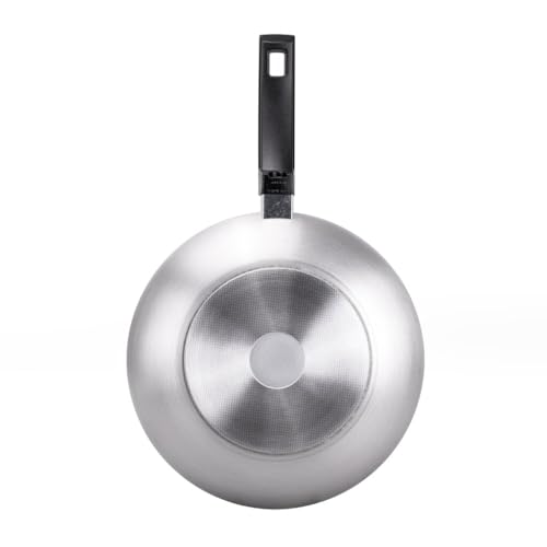 Wok de 28 cm Moneta Innova poêle induction grise sans PFAS FineGres - 6