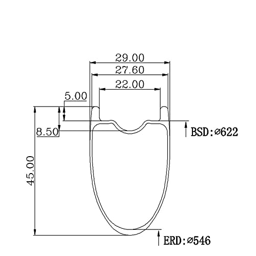 Hulkwheels Carbon Disc Brake Road Bike Wheelset 700C 45Mm Depth 29Mm Width Clincher Tubeless Carbon Fiber Cyclocross Gravel Bike Wheel Qr 12/15X100/12X142Mm Thru Axle (Shima 11 Speed, Qr) #TOP5