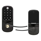 Yale Real Living Keyless Touchscreen Lever Lock in Oil Rubbed Bronze (Standalone) (YRL220)