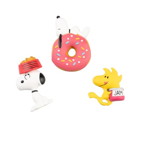 GRUPO ERIK | Set de 3 Aimants Snoopy | Figurines Magnétiques 3D en PVC | Accessoires Décoratifs pour Réfrigérateur ou Tableau | Idée Cadeau Originale pour...
