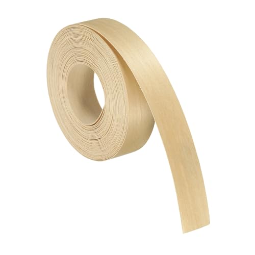Cinta de madera de abedul de 1 pulgada prepegada para restauración de muebles y paneles de mesa