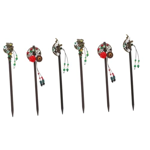 Pièces à cheveux traditionnelles pour chignons stables sans douleur