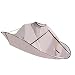WINOMO Hair Cutting Cape Adult Foldable Hair Cutting Cloak Umbrella for Salon Barber Special Hair Styling Accessory (Khaki)