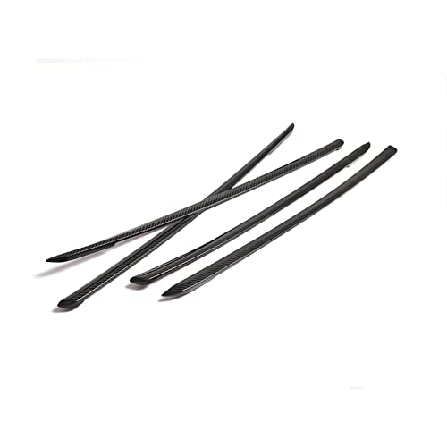 Accesorios de fibra de carbono para puerta interior de coche BMW Serie 3 GT F34 2013-2019, 4 uds.
